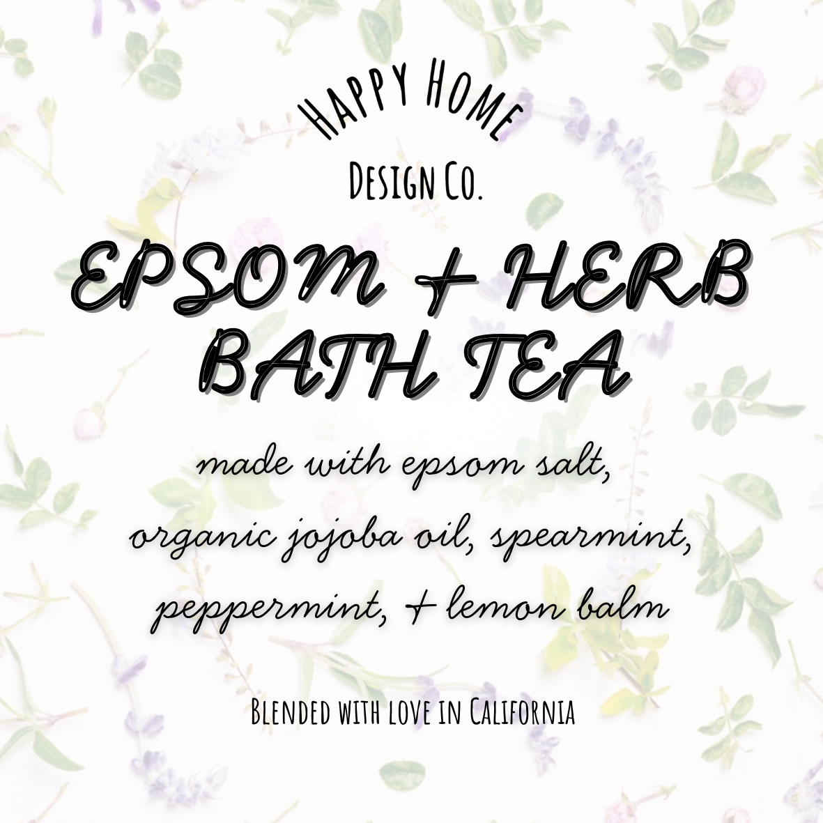 Decompress - Epsom & Herb Bath Soak