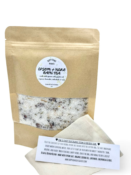 Relax & Renew - Epsom & Herb Bath Soak