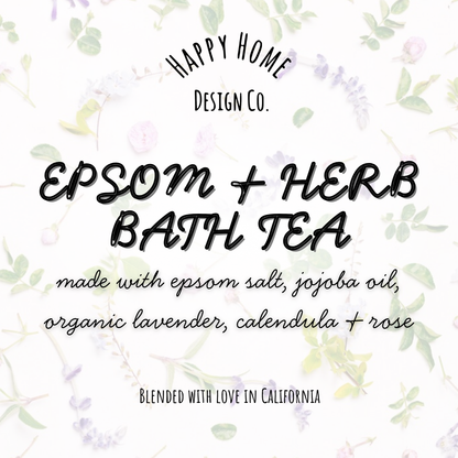 Relax & Renew - Epsom & Herb Bath Soak