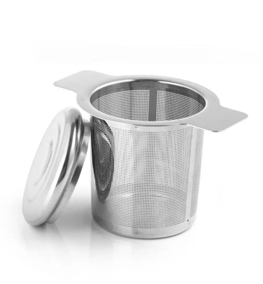 Loose Leaf Tea Strainer w/ Lid