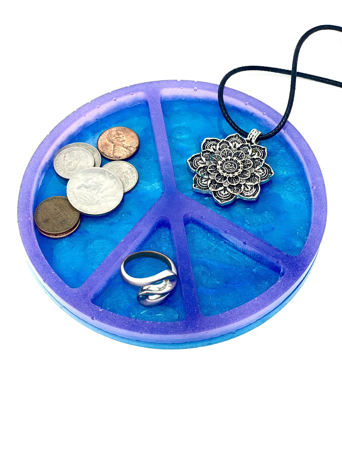 Peace Sign Trinket Tray